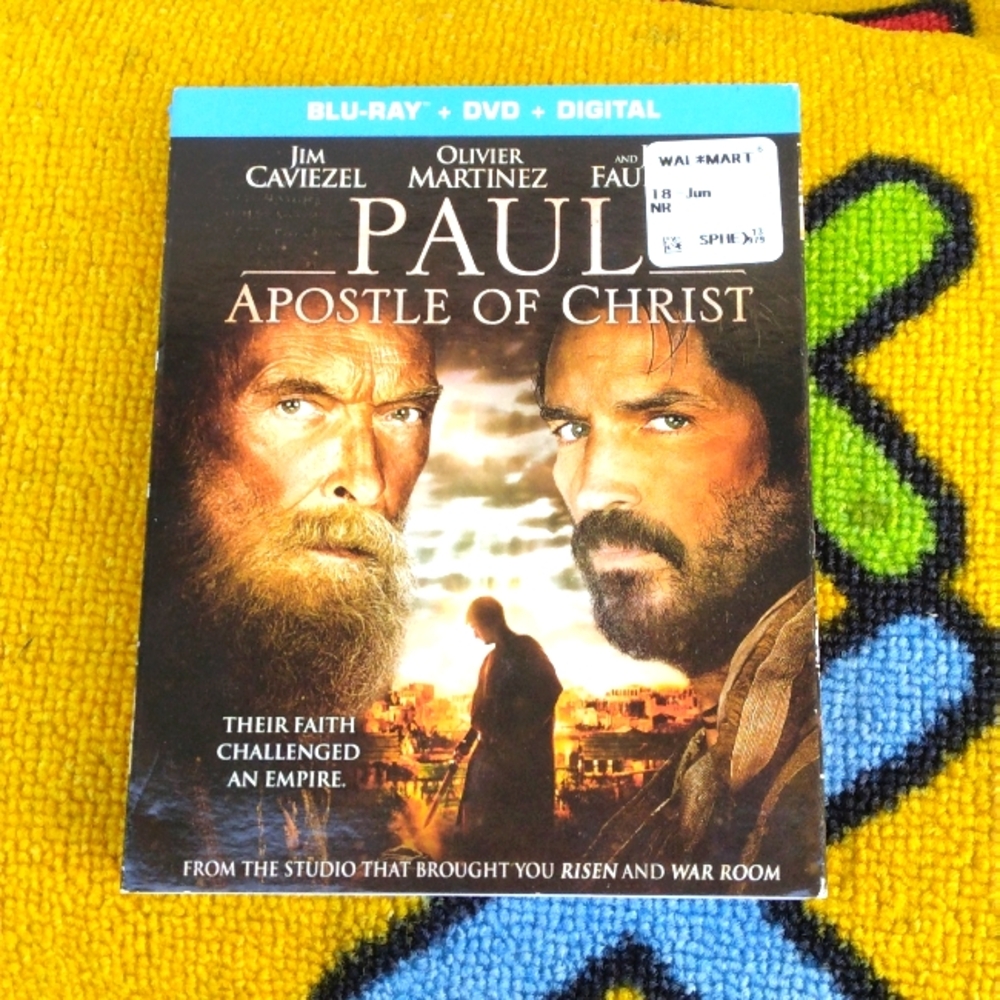 Blue Ray Paul Apostle of Christ